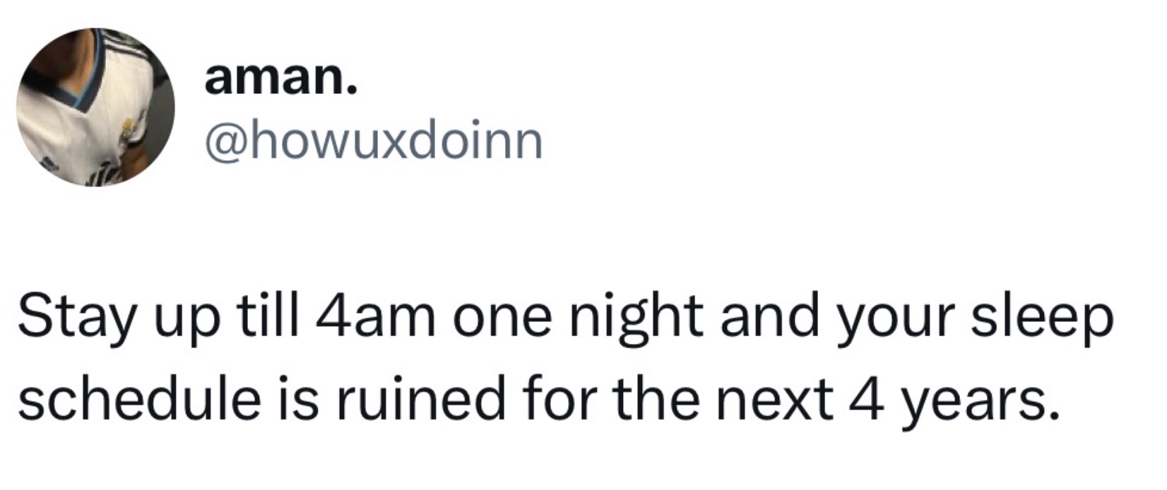 Can confirm.